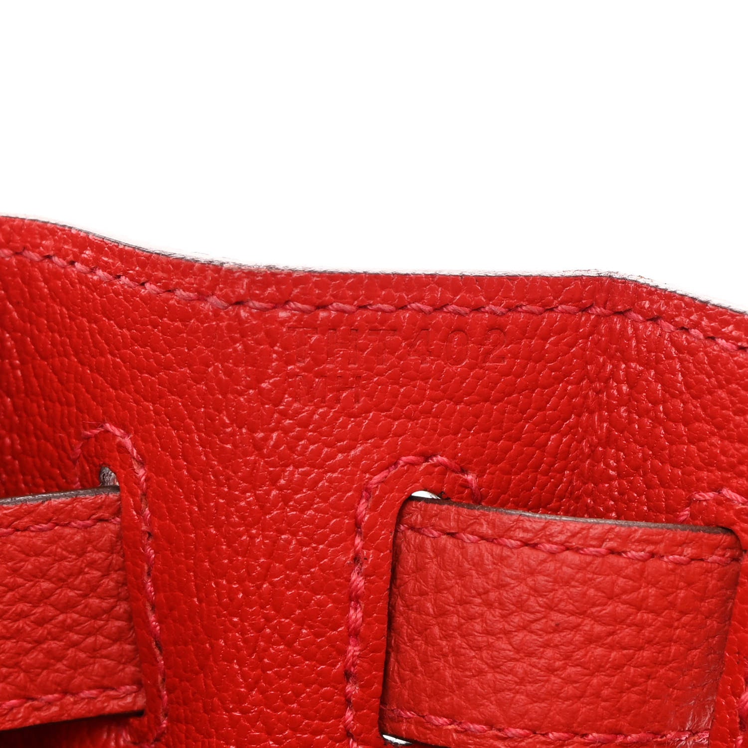 Hermes Togo Kelly Retourne 28 Rouge Casaque 6 of 14