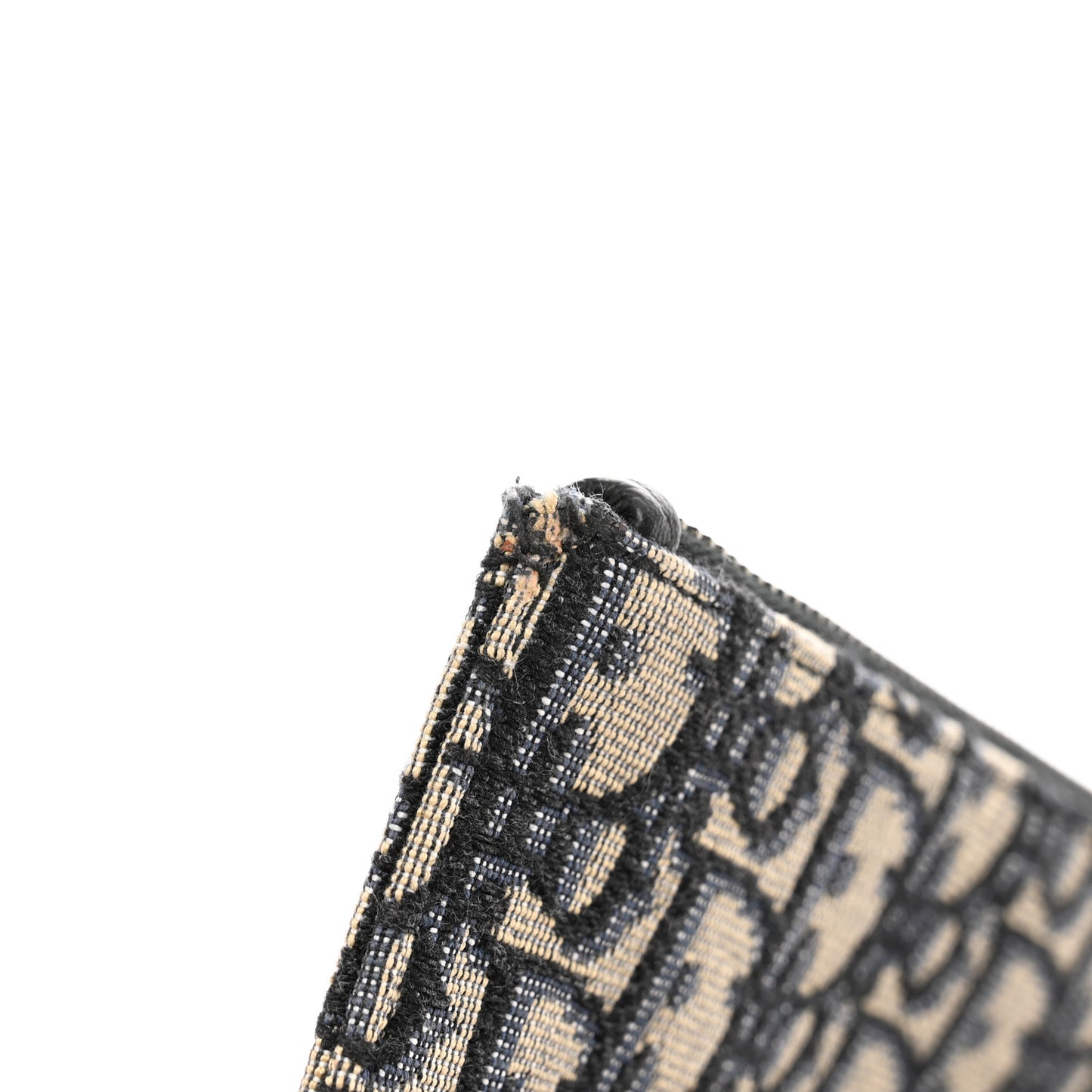 Oblique A4 Flat Pouch Clutch Blue