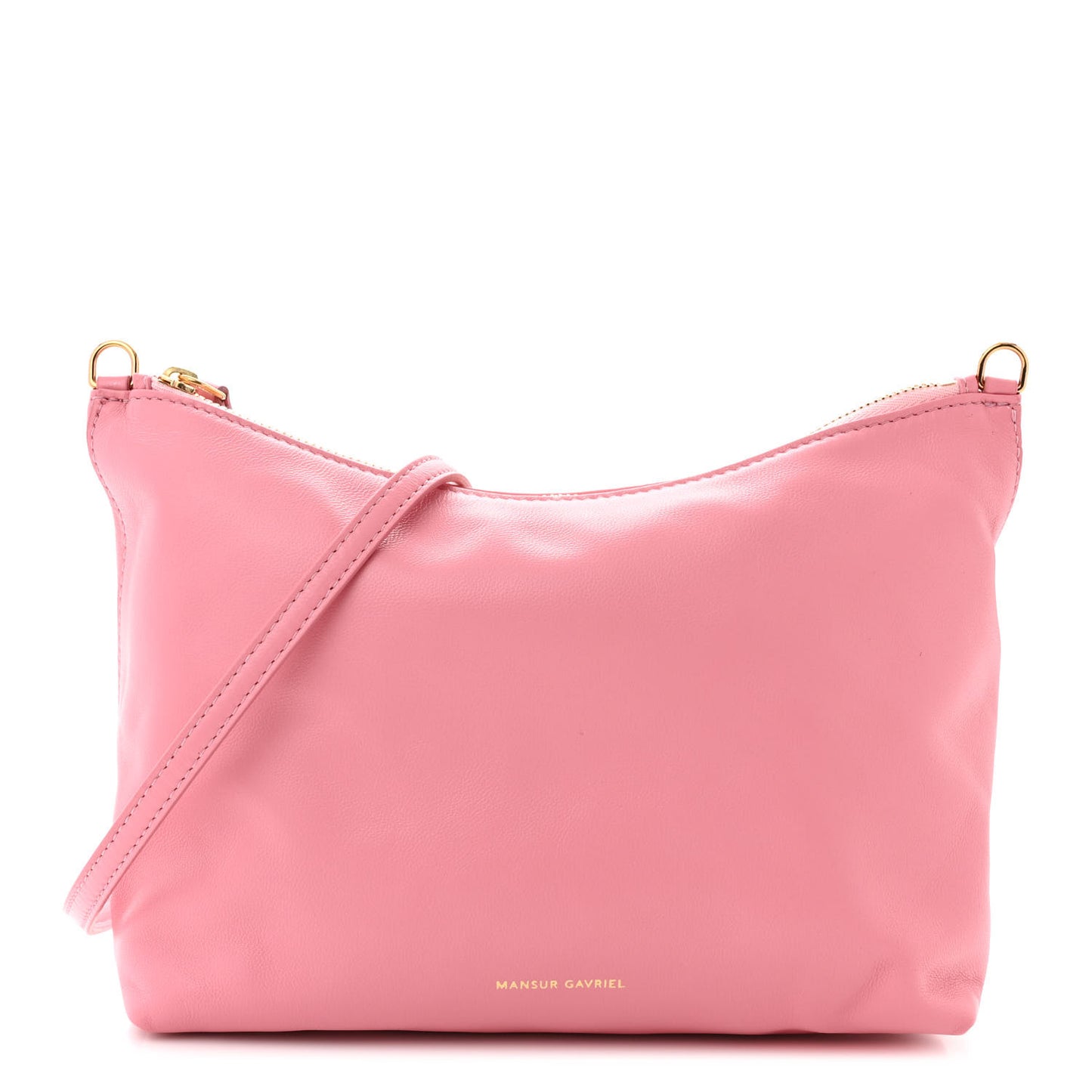 Lambskin Hera Crossbody Bag Flamingo