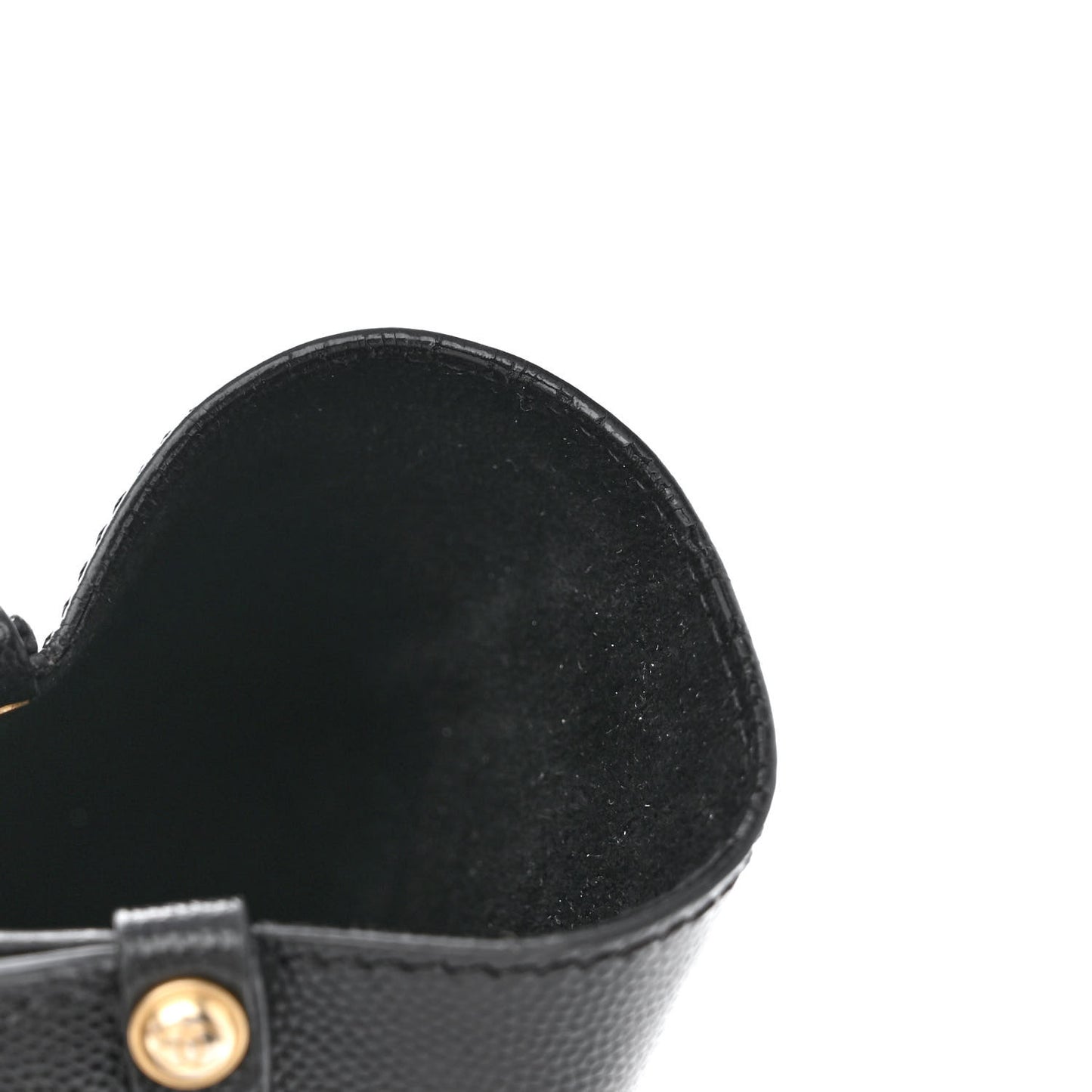 Caviar Medium Studded Deauville Tote Black