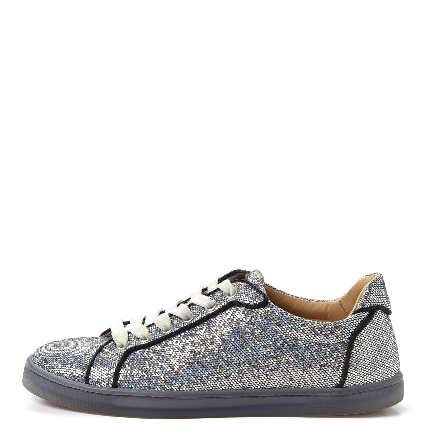 Seava Glitter Disco Ball Flat Sneakers 36 Multicolor