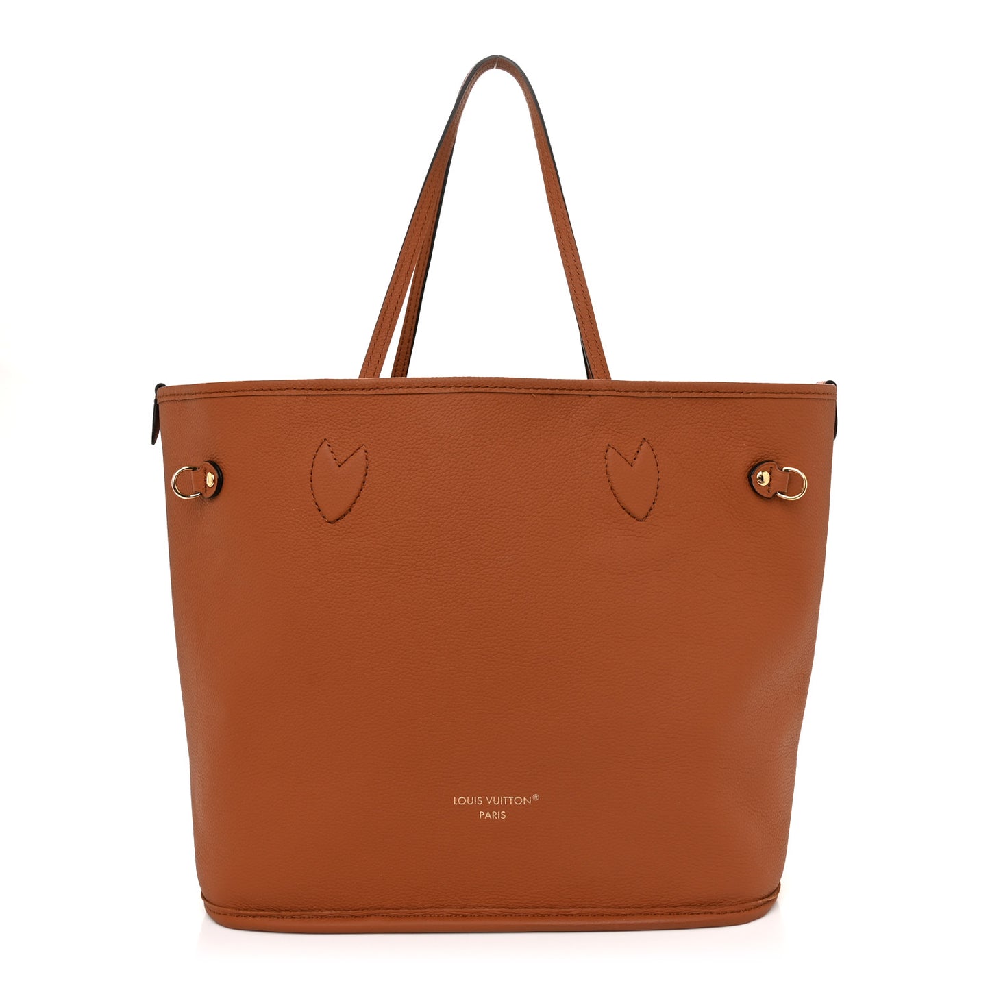 Monogram Calfskin Neo Neverfull Inside Out MM Tan