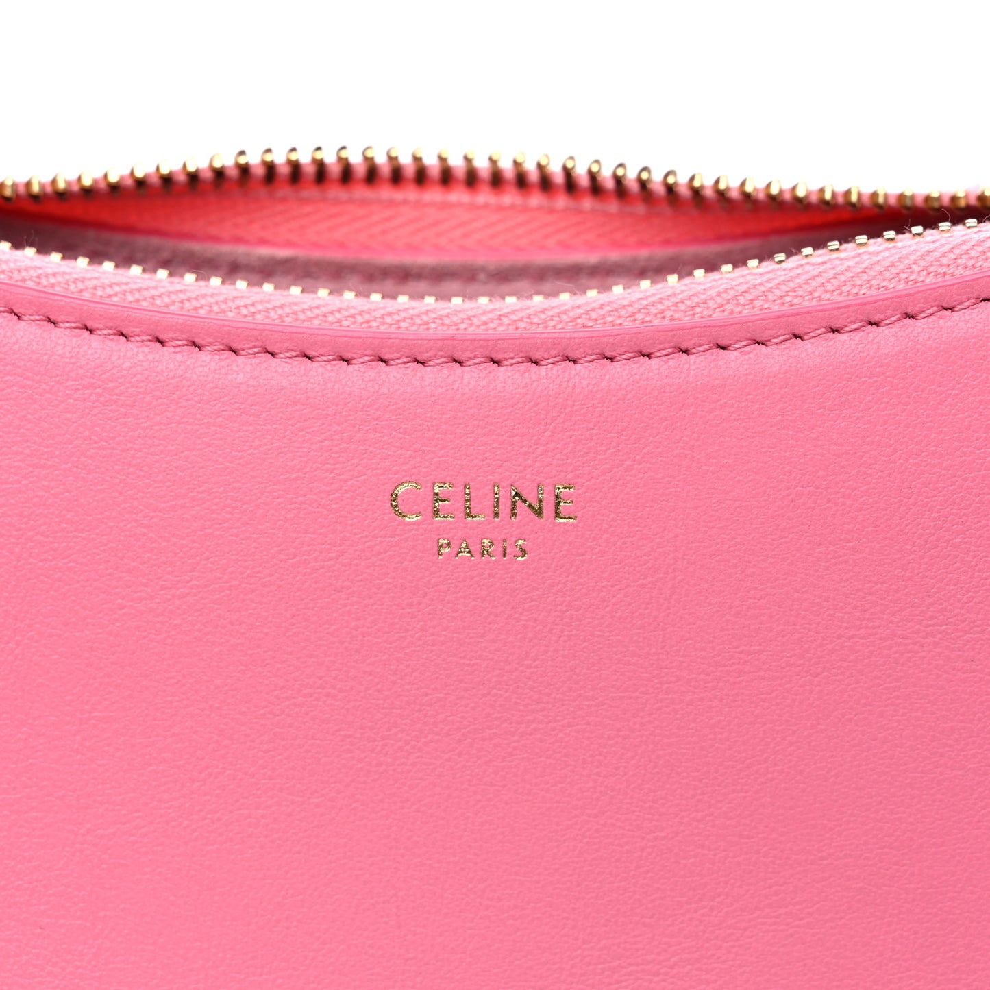 Smooth Calfskin Medium Strap Ava Shoulder Bag Pink