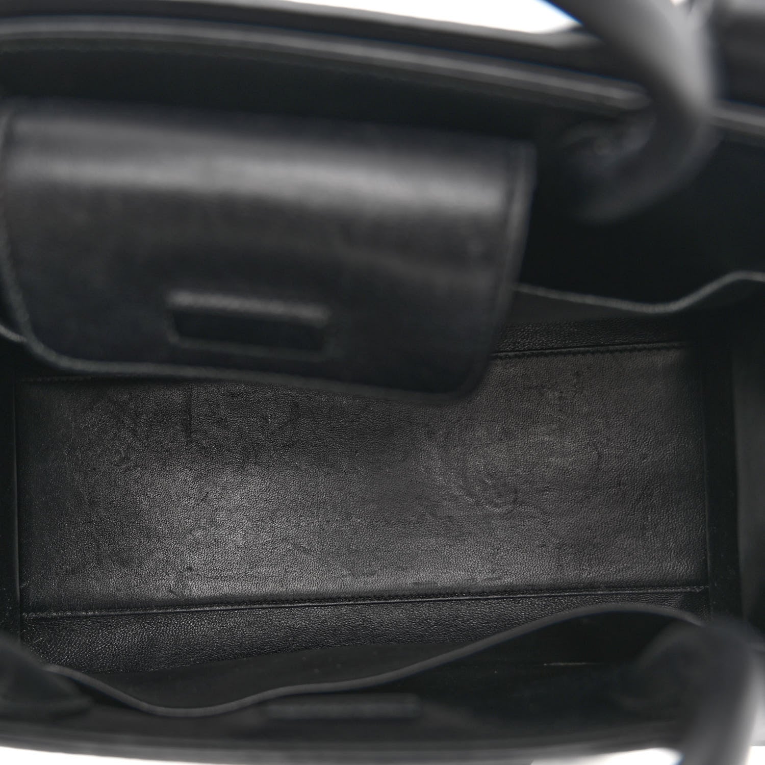 Christian Dior Grained Calfskin Medium Diorever Flap Black 5 of 11