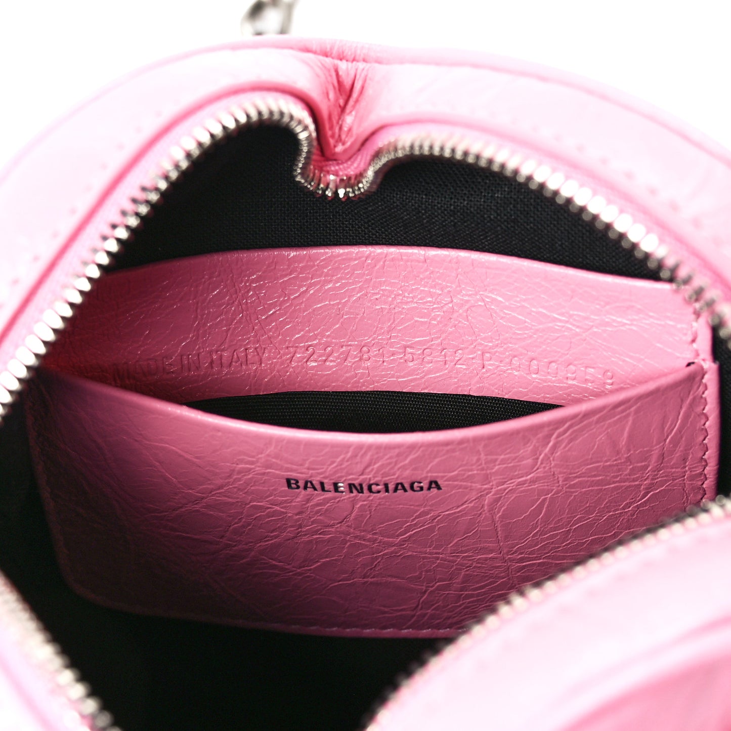 Agneau Arena Mini Le Cagole Heart Bag Sweet Pink