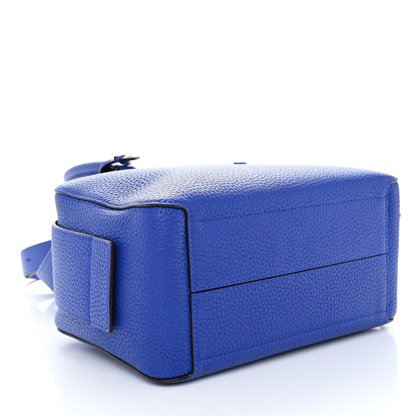 Taurillon Soft Cool Box MM Satchel Outremer