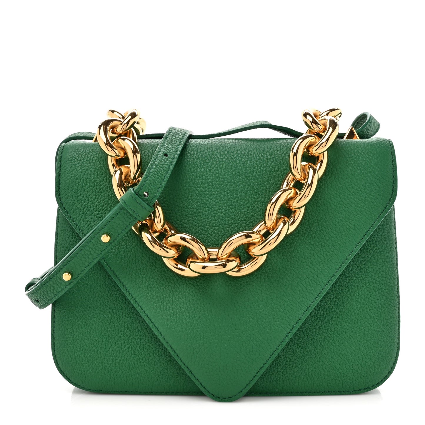 Calfskin Mount Envelope Bag Jungle