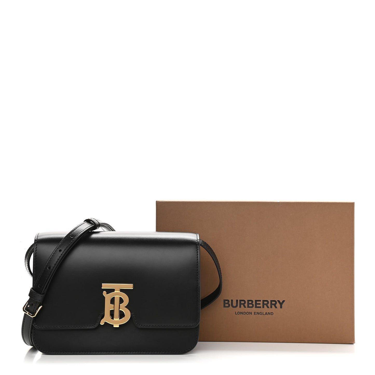 Calfskin Small TB Bag Black