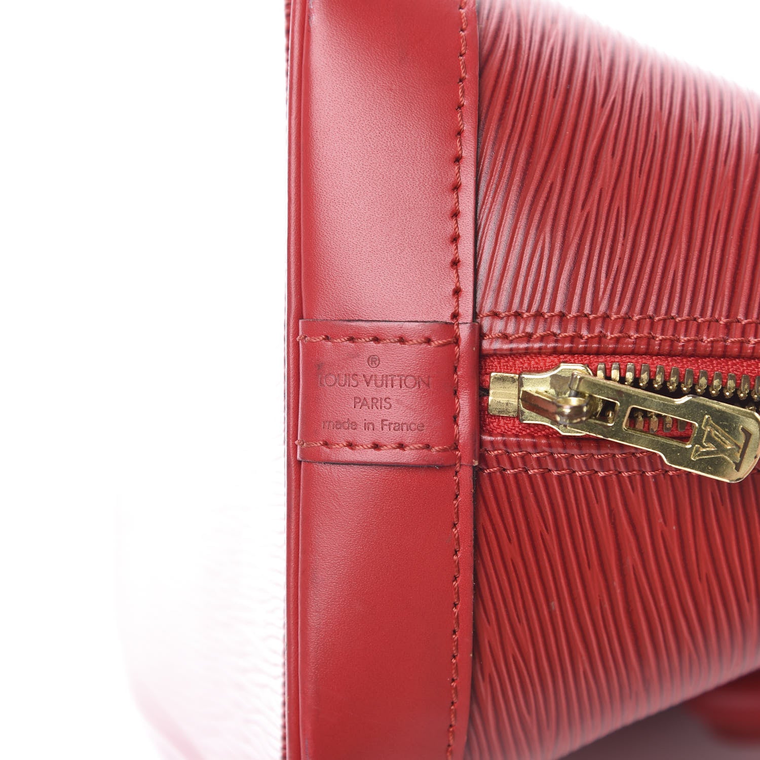 Louis Vuitton Epi Alma PM Castillan Red 6 of 20