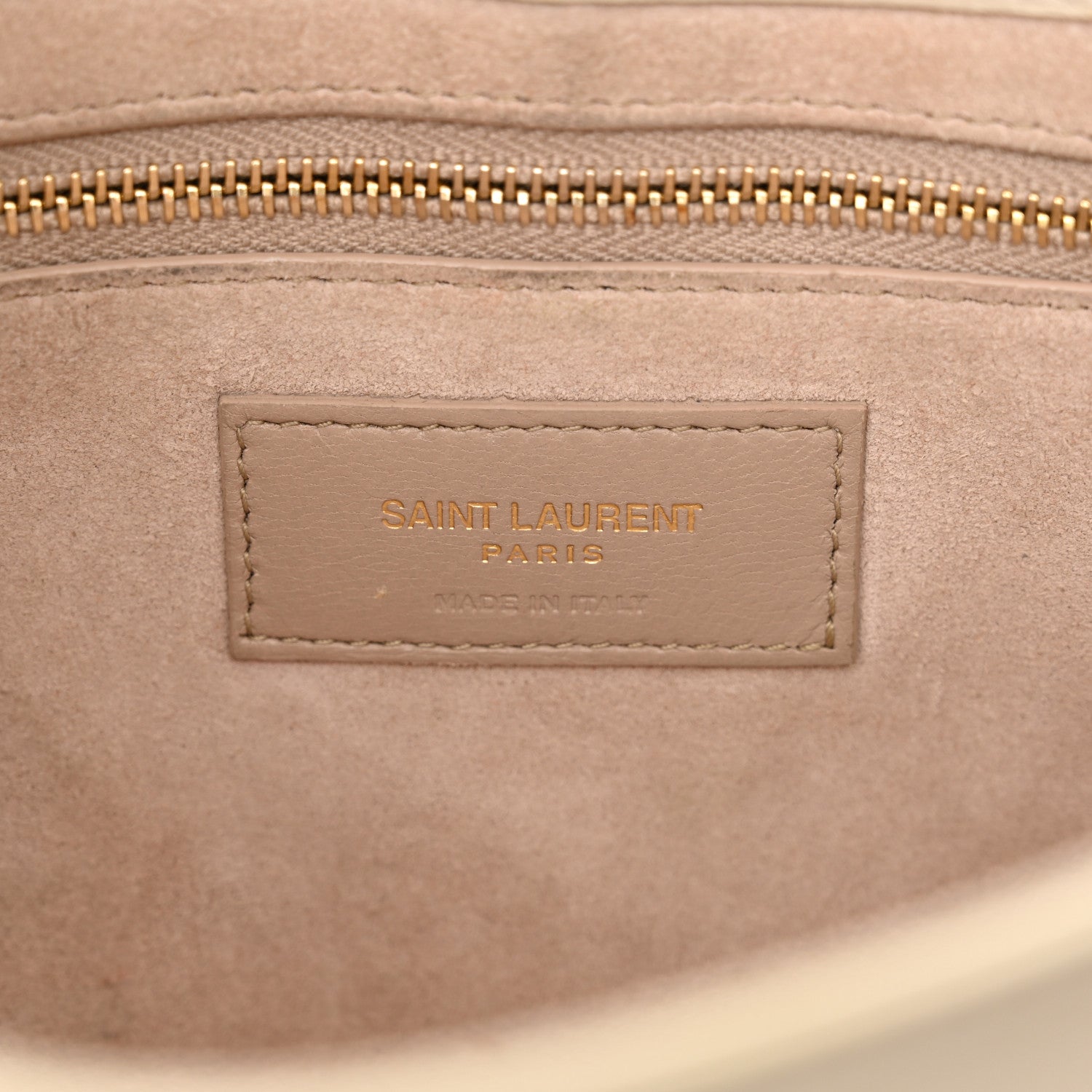 Saint Laurent Smooth Calfskin Le 5 A 7 Hobo Crema Soft 6 of 15