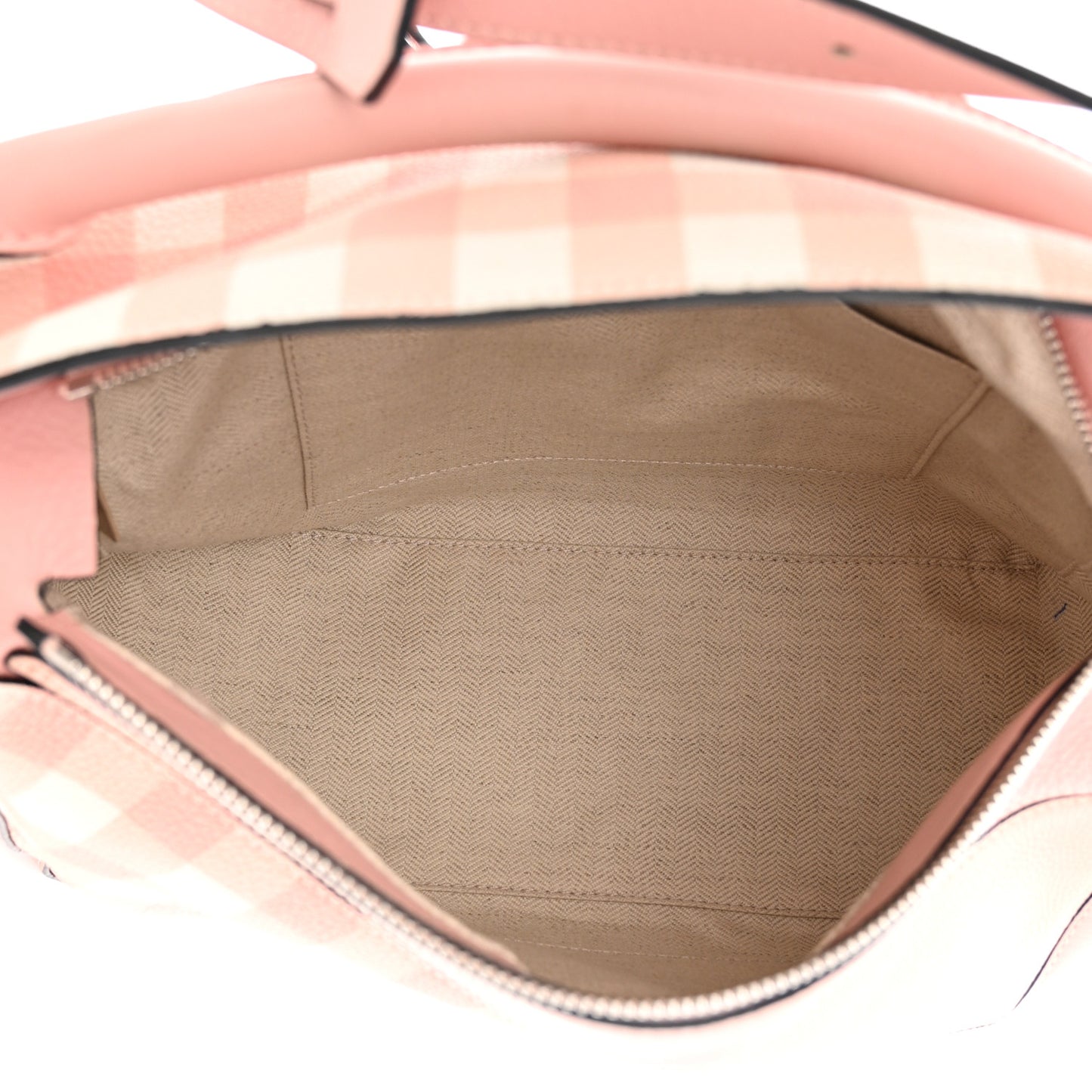 Calfskin Gingham Puzzle Bag Salom
