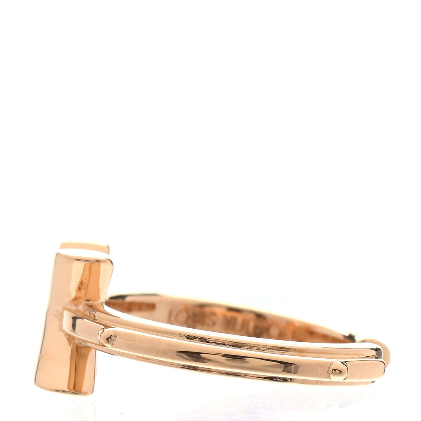 LV And Me Letter X Ring S Gold