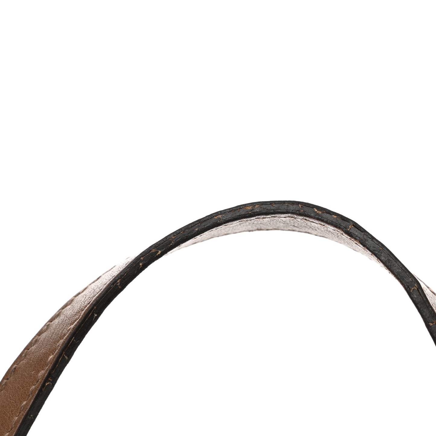 GG Supreme Monogram Margaux Calfskin Small Nice Top Handle Dome Bag Beige Ebony Acero