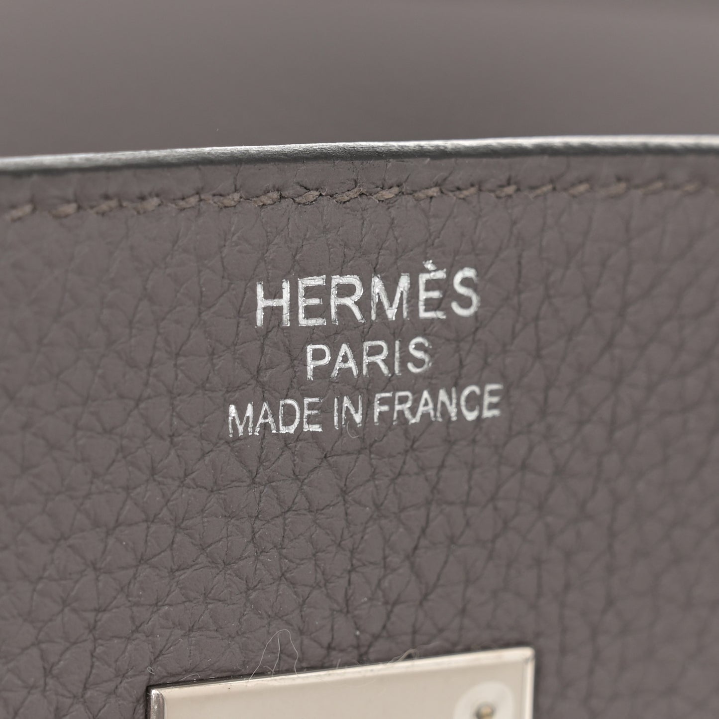 Togo Birkin 35 Etain