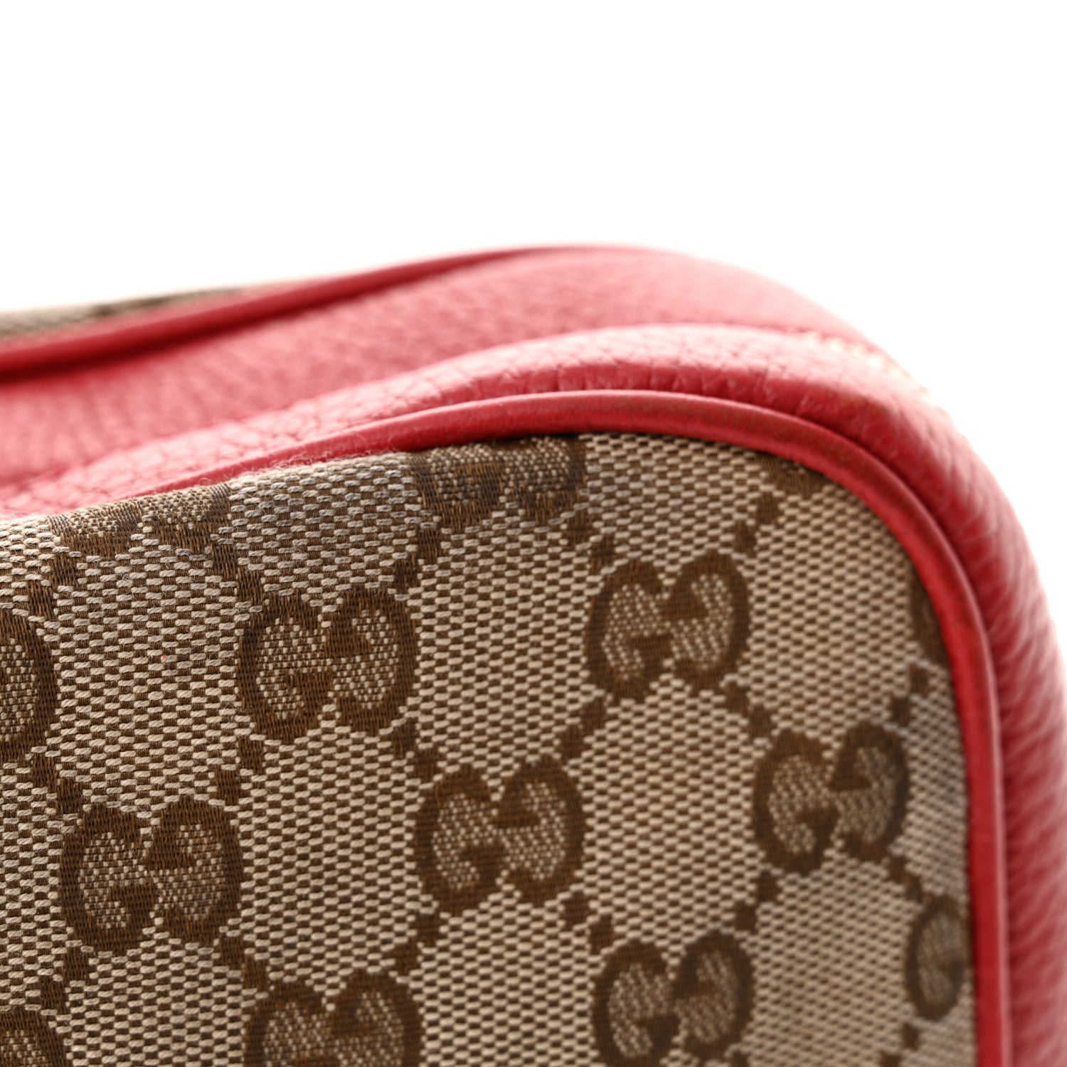Gucci Monogram Mini Bree Messenger Bag Red 13 of 21