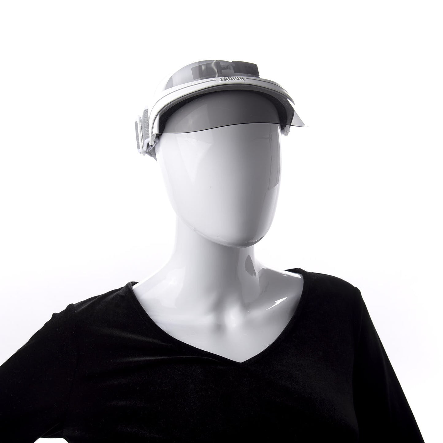 Mirrored DiorClub1 Sun Visor Grey
