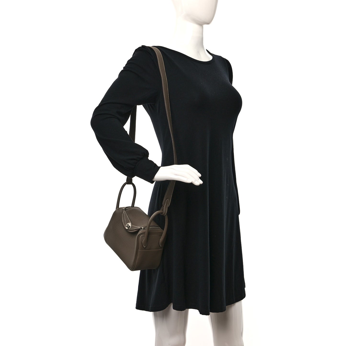 Taurillon Clemence Mini Lindy 20 Etoupe