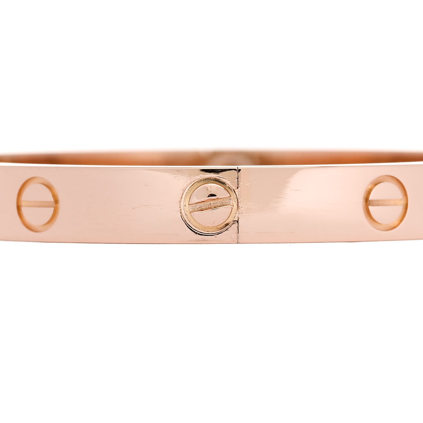 18K Pink Gold LOVE Bracelet 17