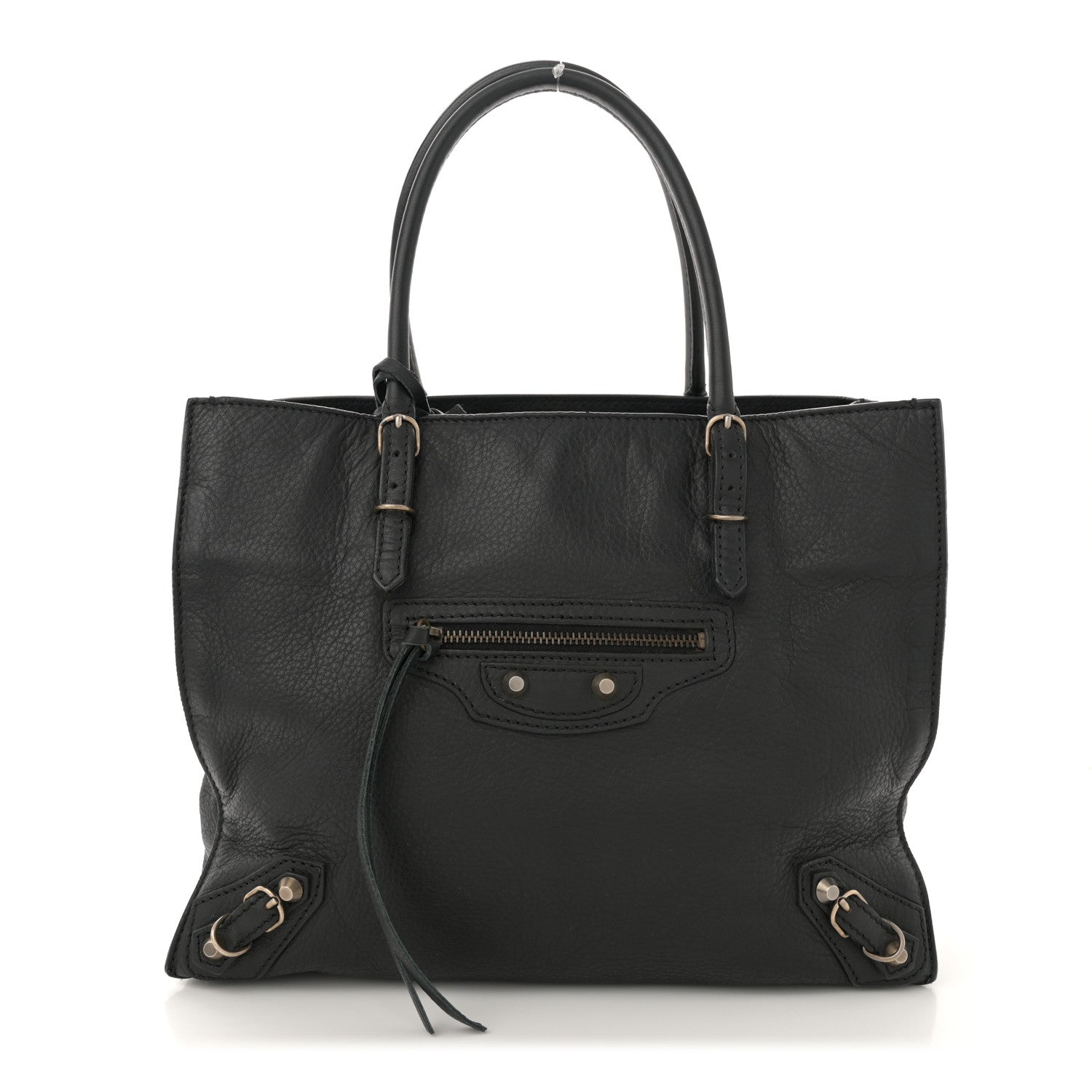Balenciaga Veau Souple Mini Papier Tote Black 1 of 15