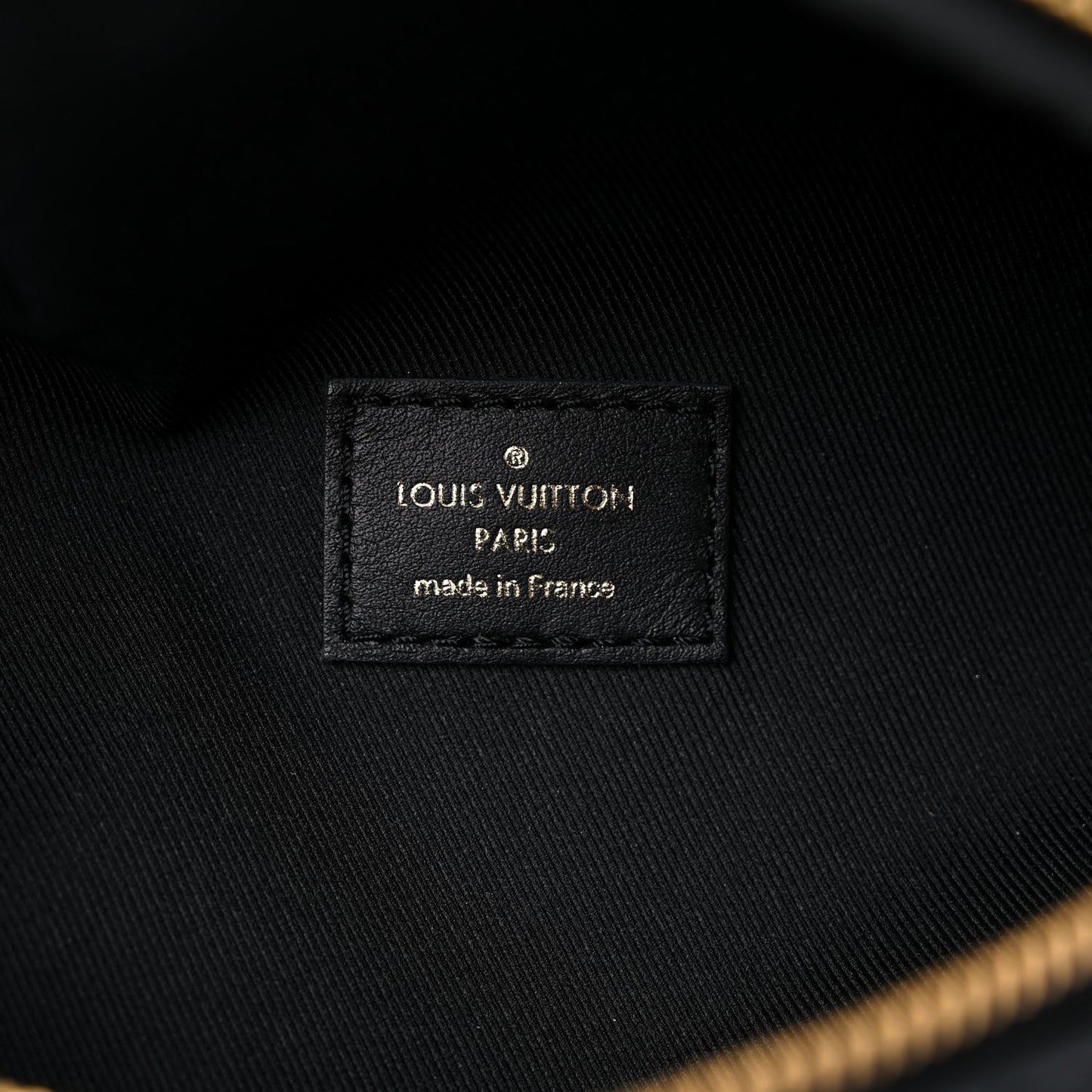 Monogram New Wave Bumbag Black