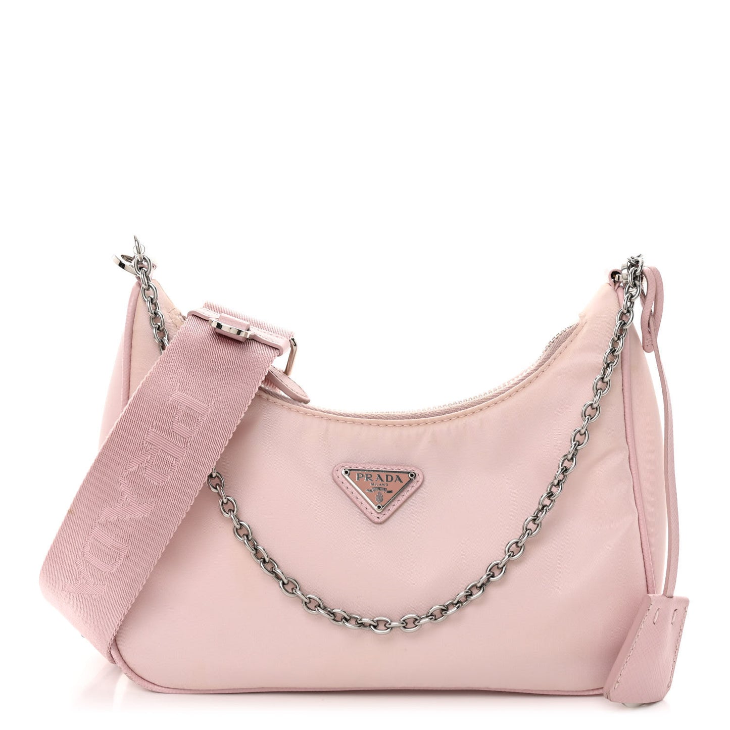 Nylon Re-Edition 2005 Shoulder Bag Alabastro