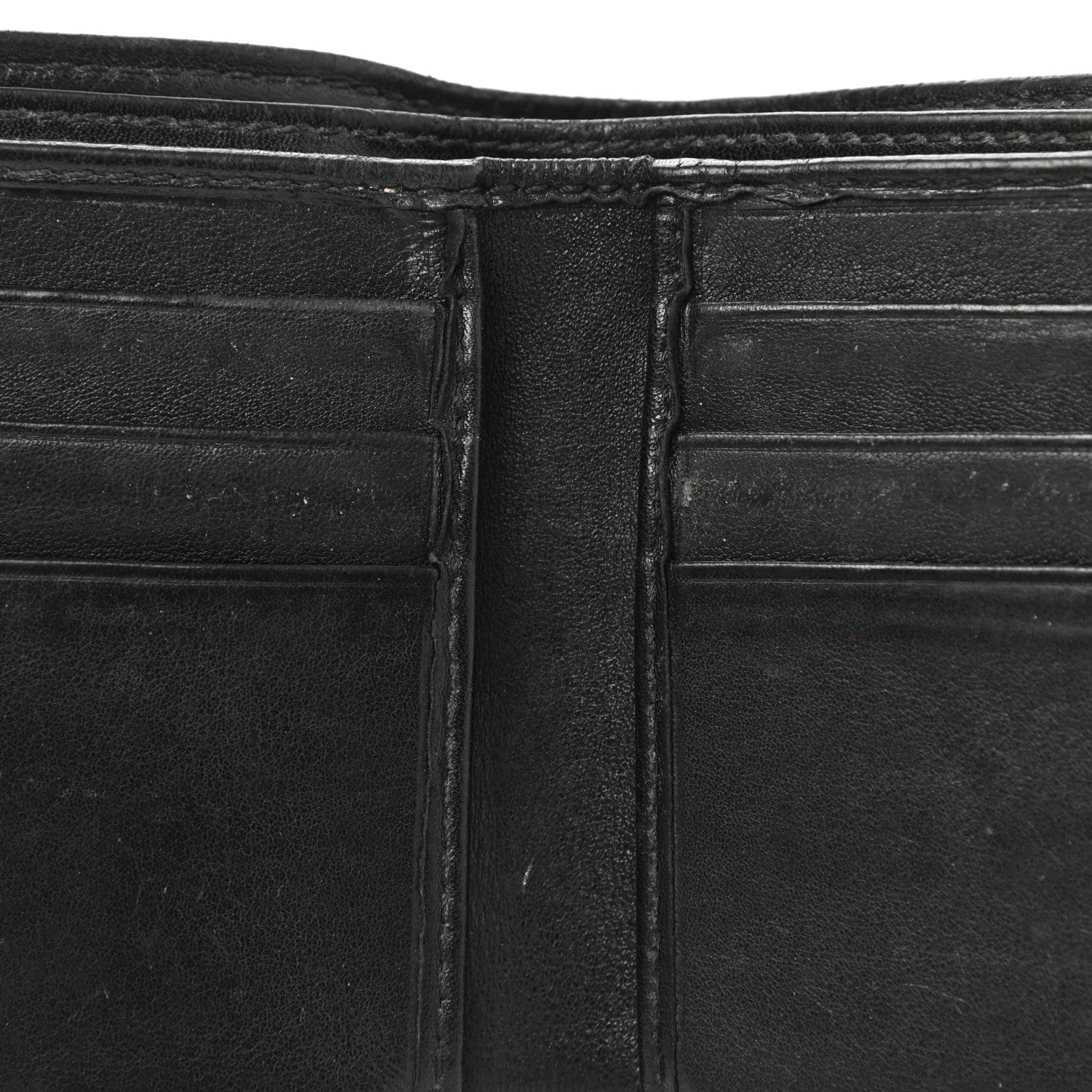Gucci Guccissima Avel Bi-Fold Wallet Black 9 of 9