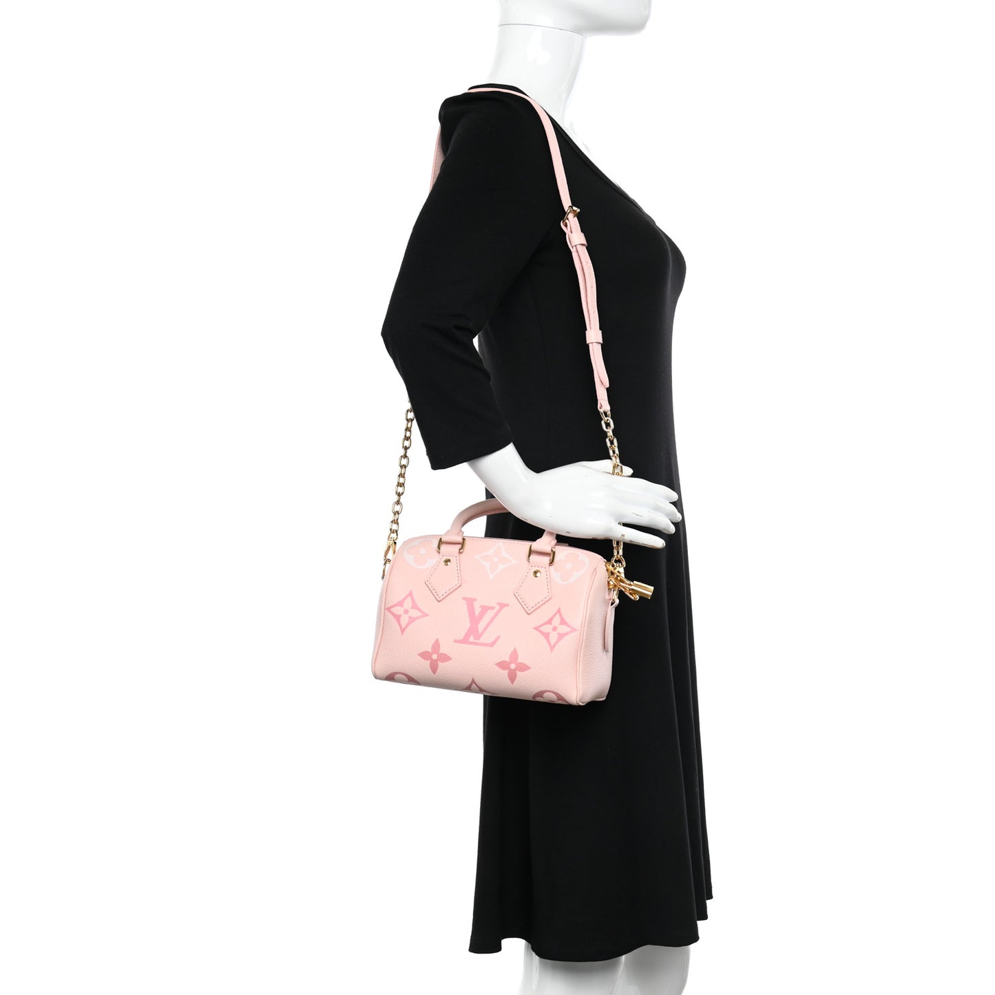 Empreinte Monogram Giant Speedy Bandouliere 20 Degrade Rose Pink