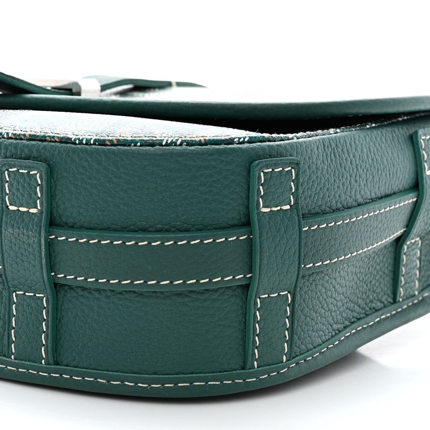 Goyardine Belvedere II PM Messenger Bag Green