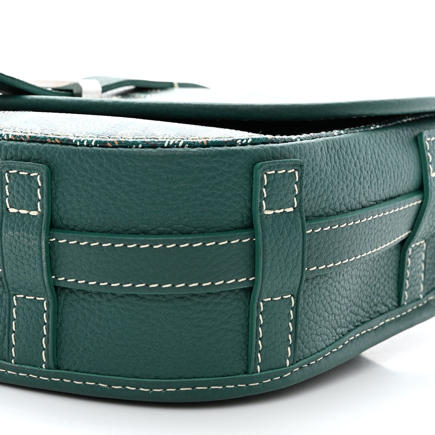 Goyard Goyardine Belvedere II PM Messenger Bag Green 9 of 10