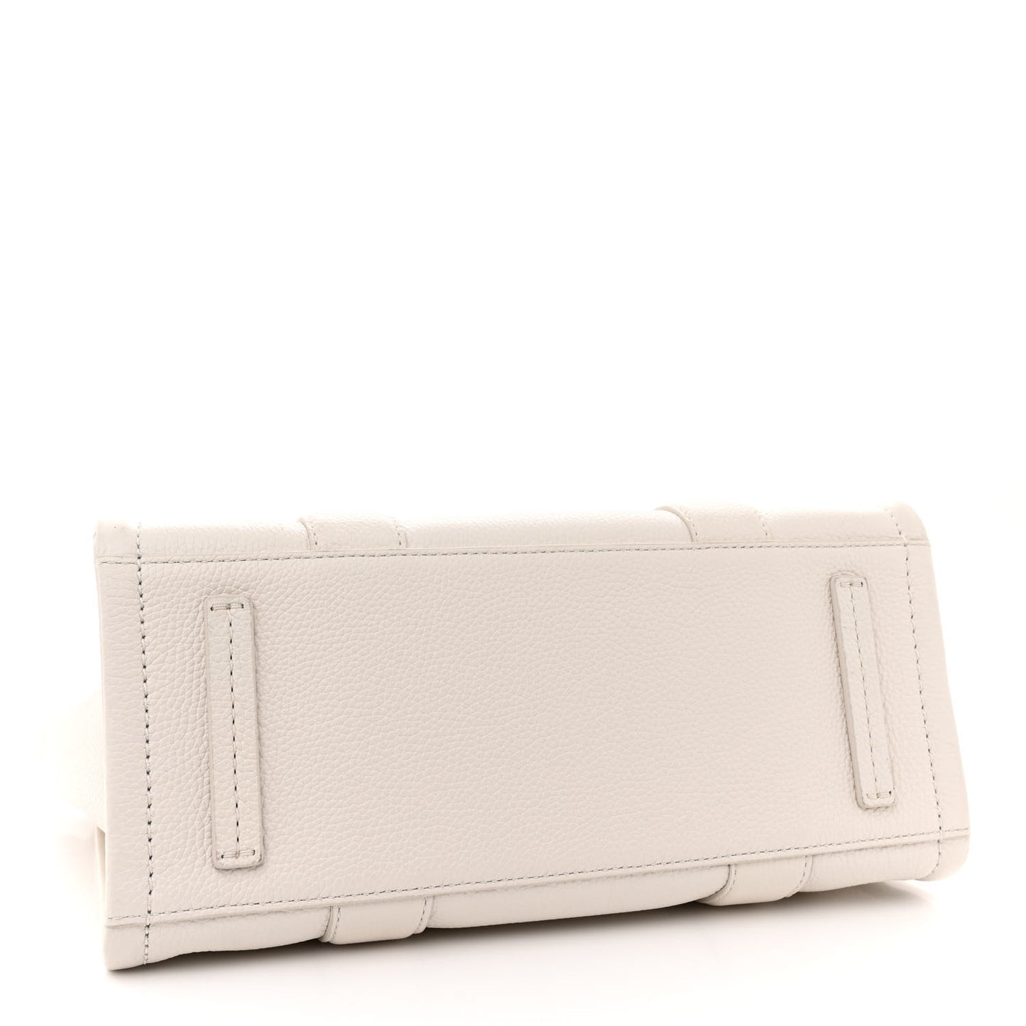 Grained Calfskin Medium The Tote Bag Cotton Silver