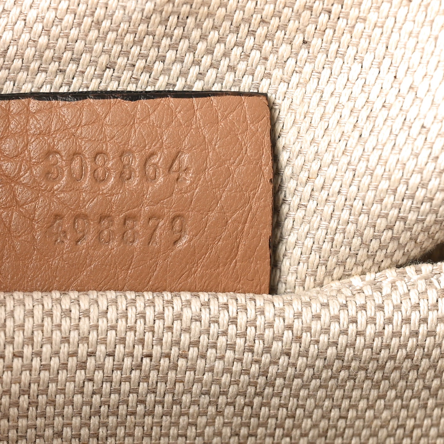 Pebbled Calfskin Small Soho Disco Bag Camelia