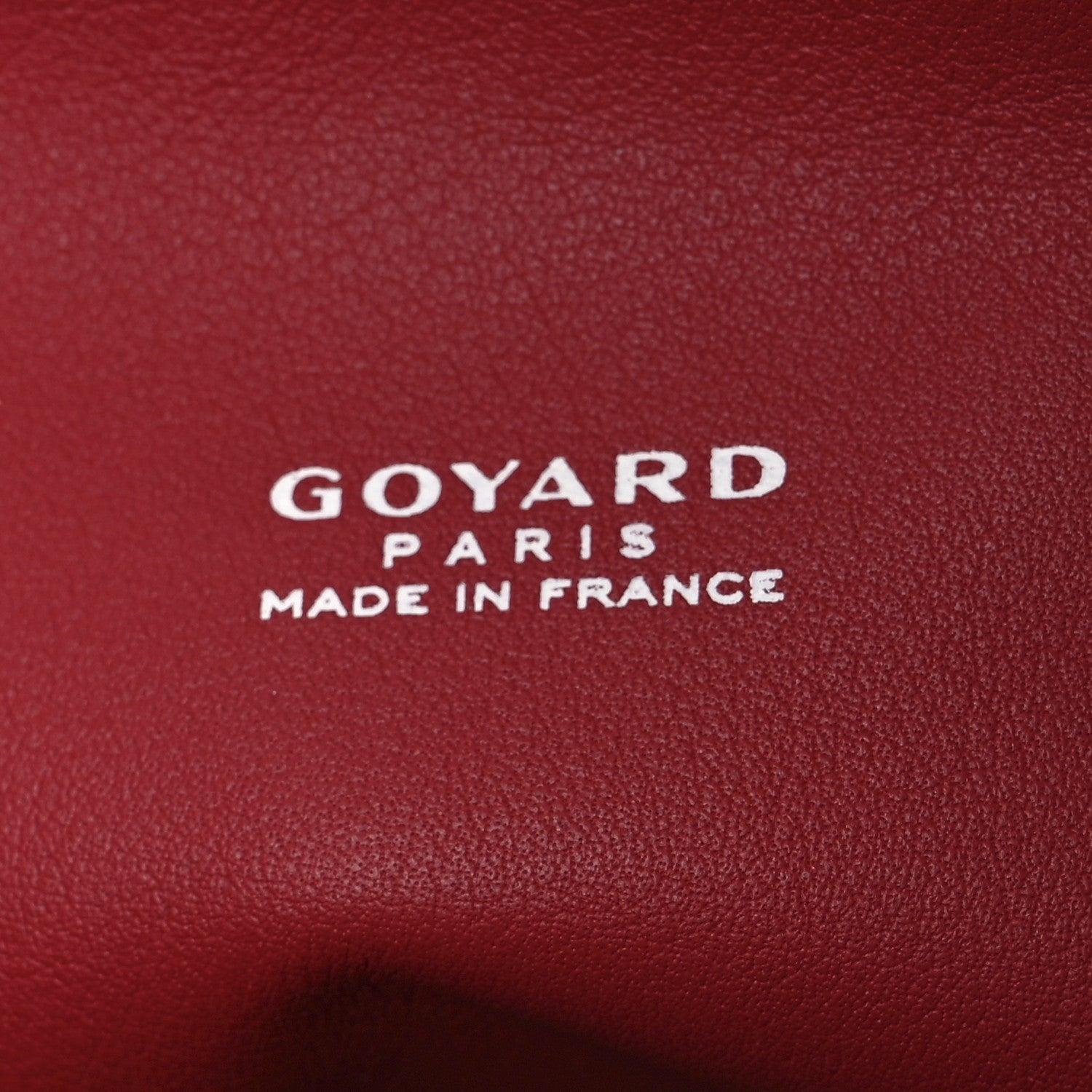 Goyard Goyardine Reversible Mini Anjou Red 11 of 18