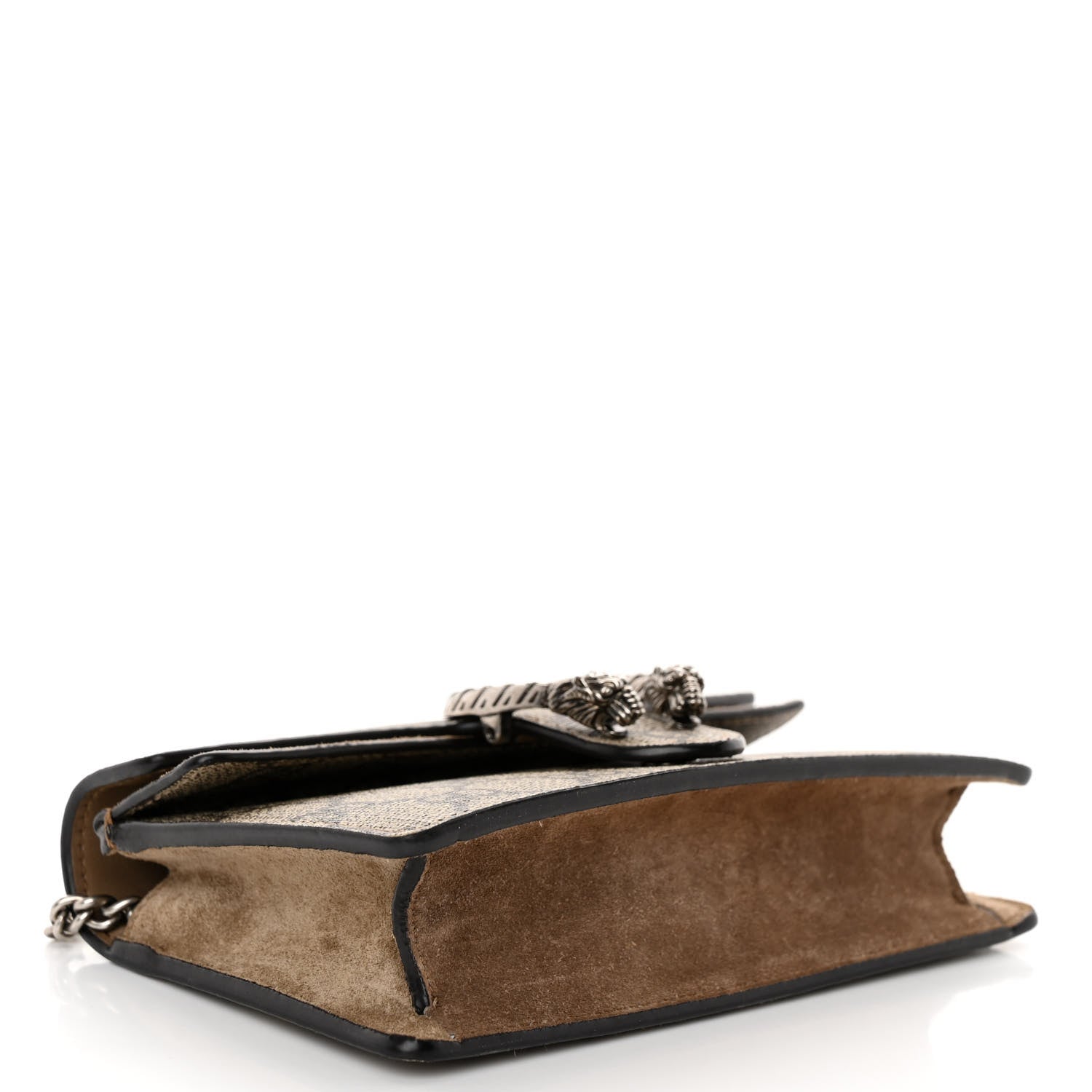 Gucci GG Supreme Monogram Super Mini Dionysus Shoulder Bag Taupe 4 of 11