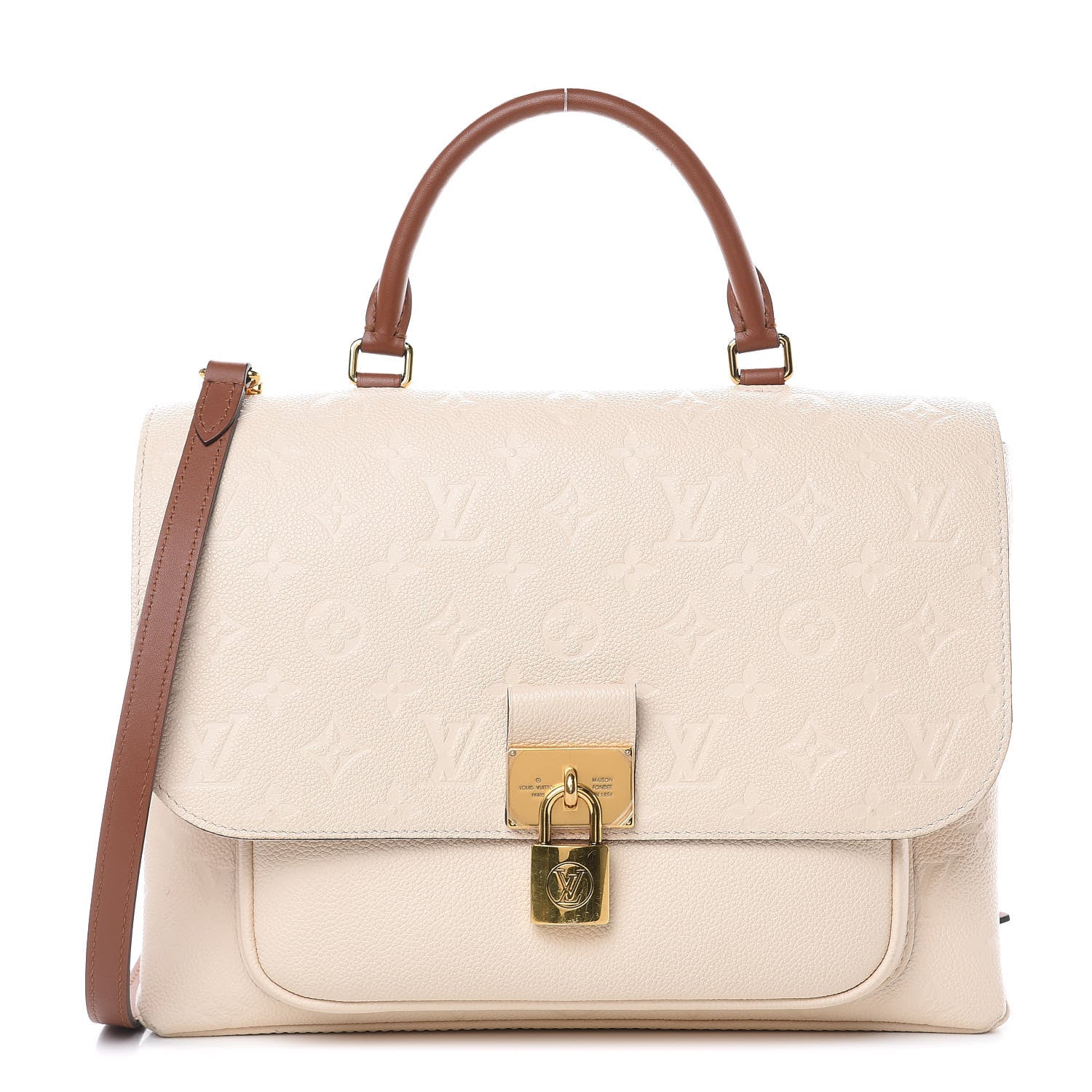 Louis Vuitton Empreinte Marignan Creme Caramel 1 of 15