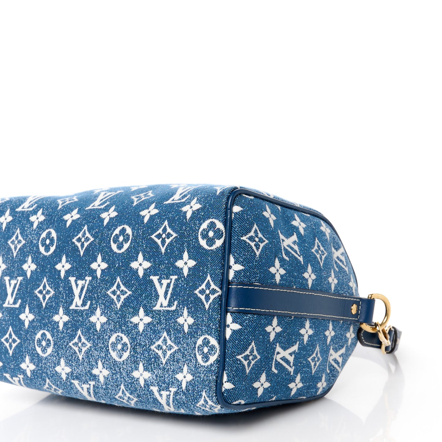 Monogram Jacquard Denim Speedy Bandouliere 25 Bleu
