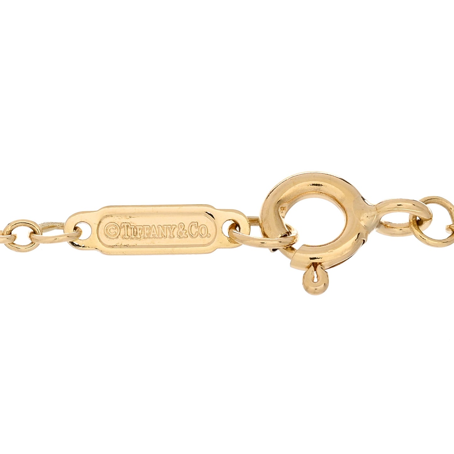 18K Yellow Gold T Single Chain Bracelet