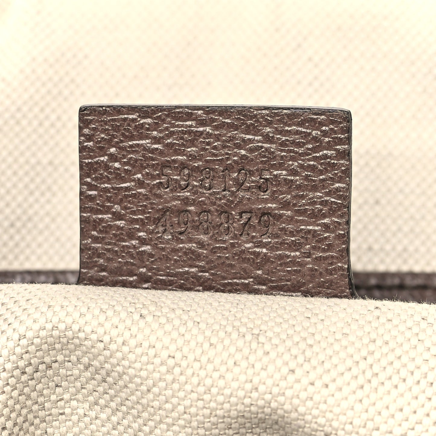 GG Supreme Monogram Web Small Ophidia Half Moon Hobo Brown