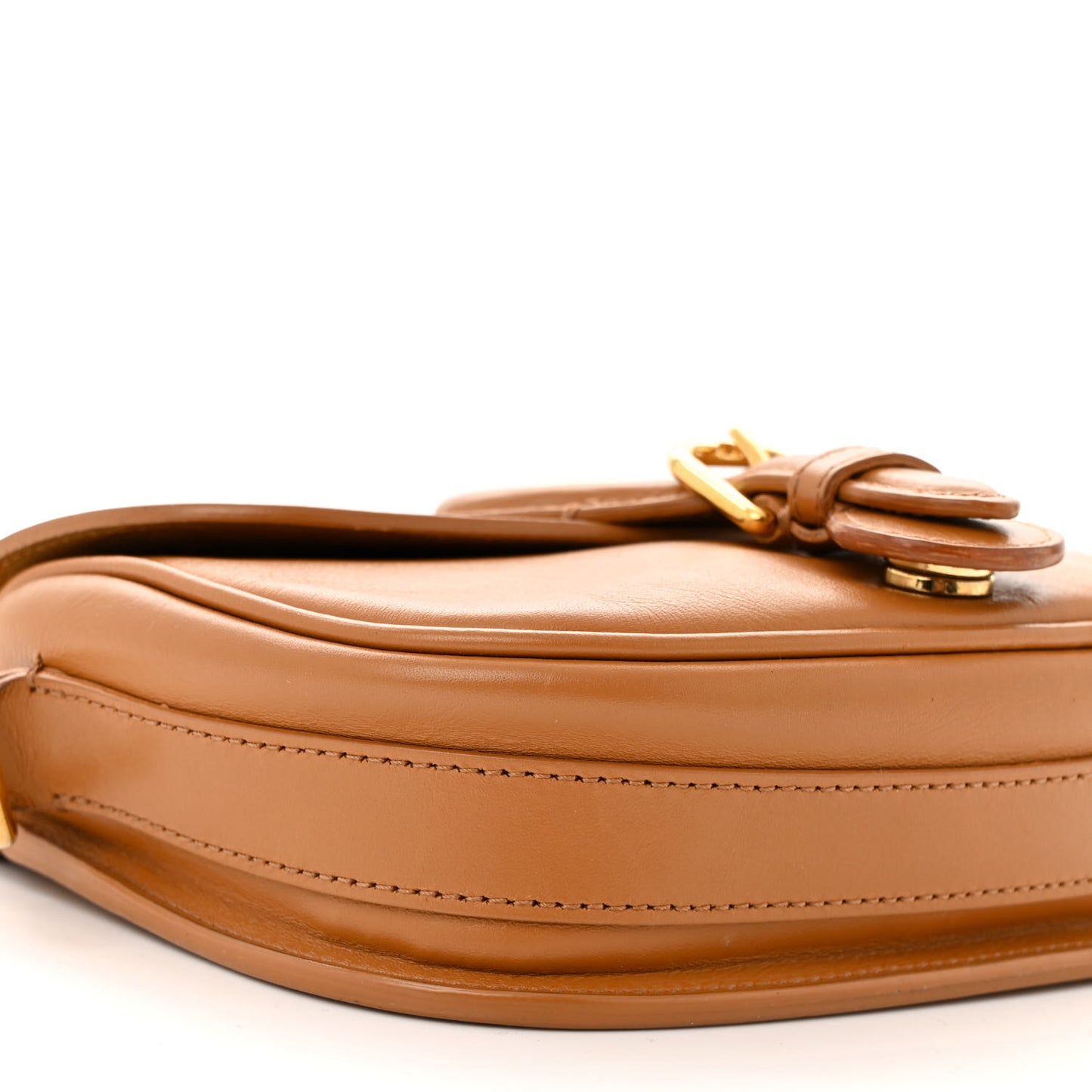 Box Calfskin Small Bobby Flap Camel
