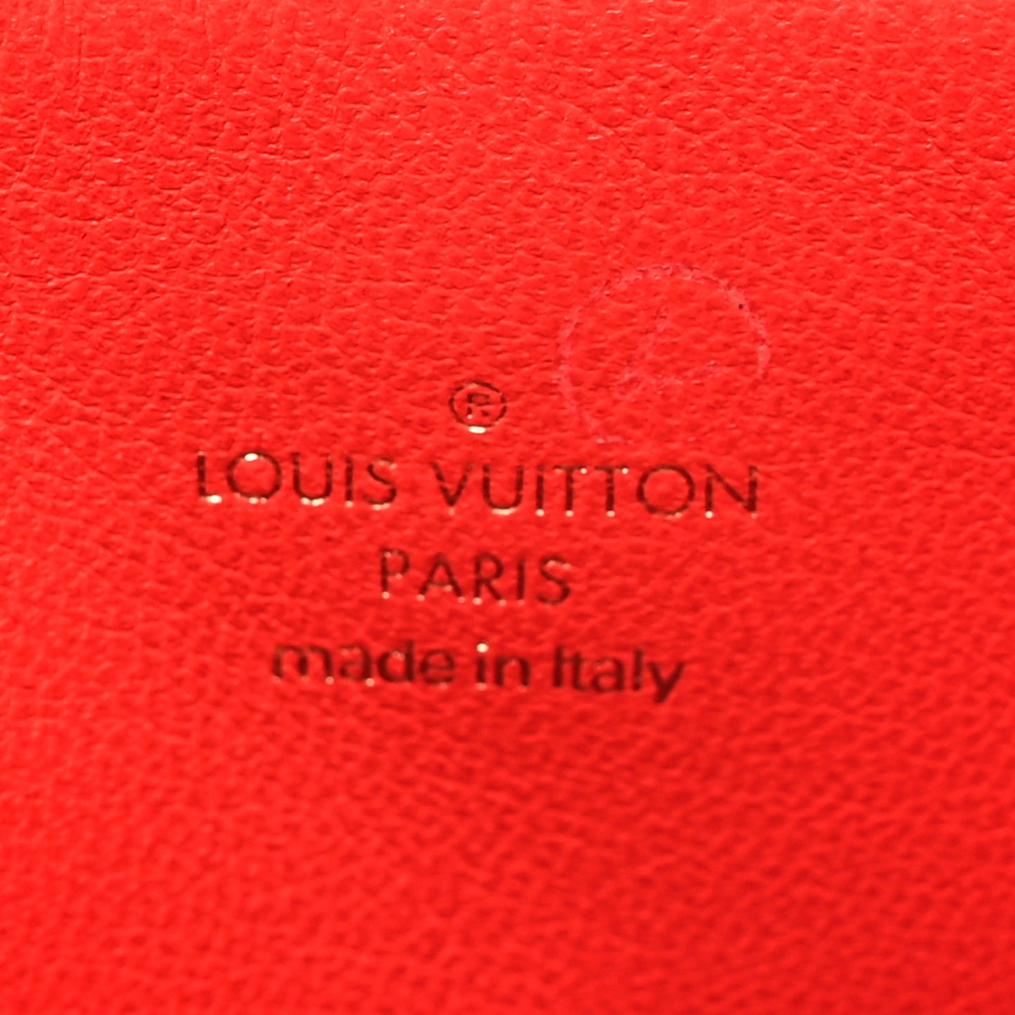 Metallic Lambskin Embossed Monogram Coussin PM Silver
