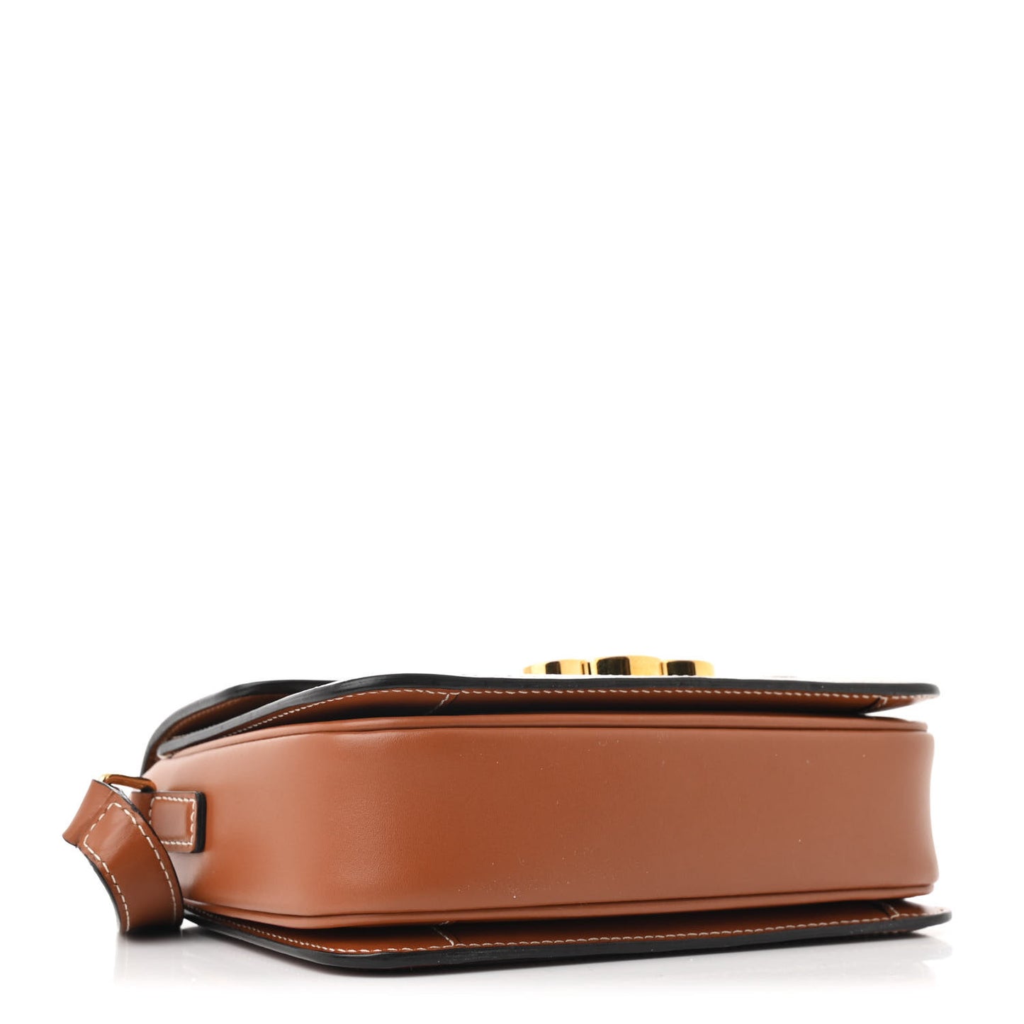 Calfskin Triomphe Canvas Teen Triomphe White