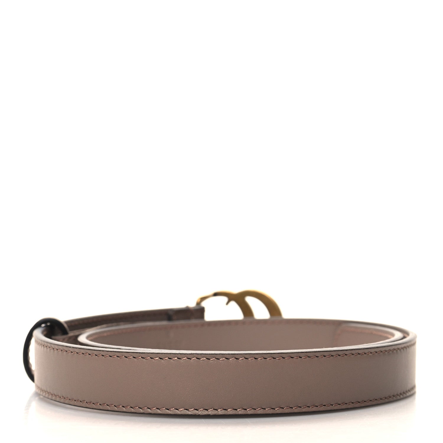 Gucci Calfskin Double G 20mm Belt 65 26 80/32 Porcelain Rose 2 of 6