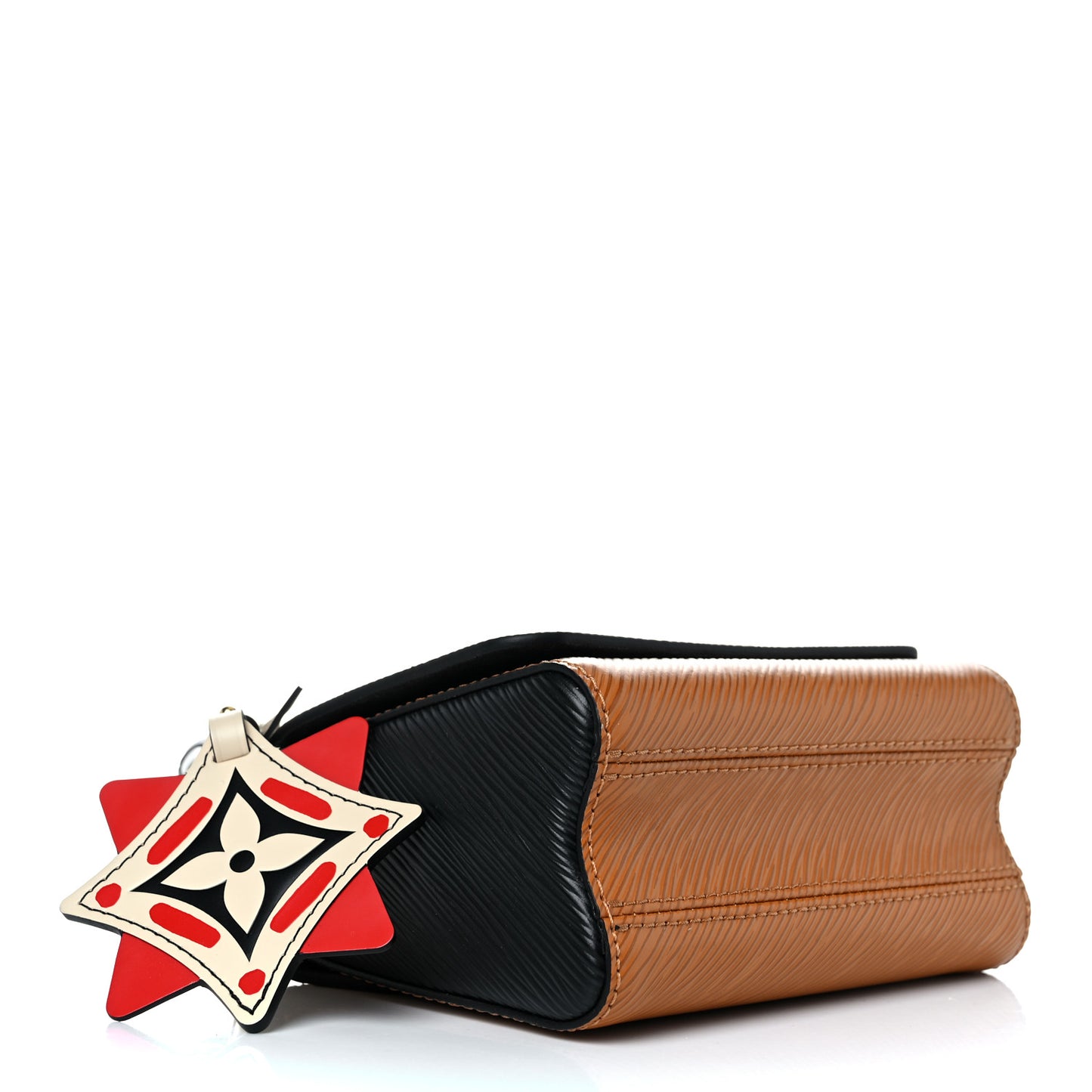 Epi Crafty Twist Shoulder Bag Mini Caramel