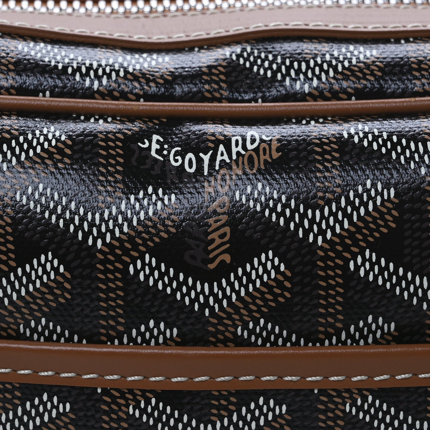 Goyardine Sac Cap Vert Black Gold