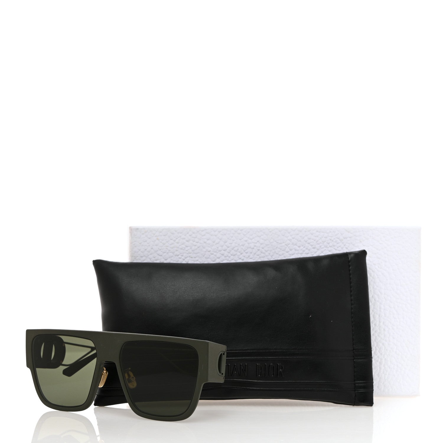 Christian Dior Rectangular 30 Montaigne S3U Sunglasses Green 8 of 8