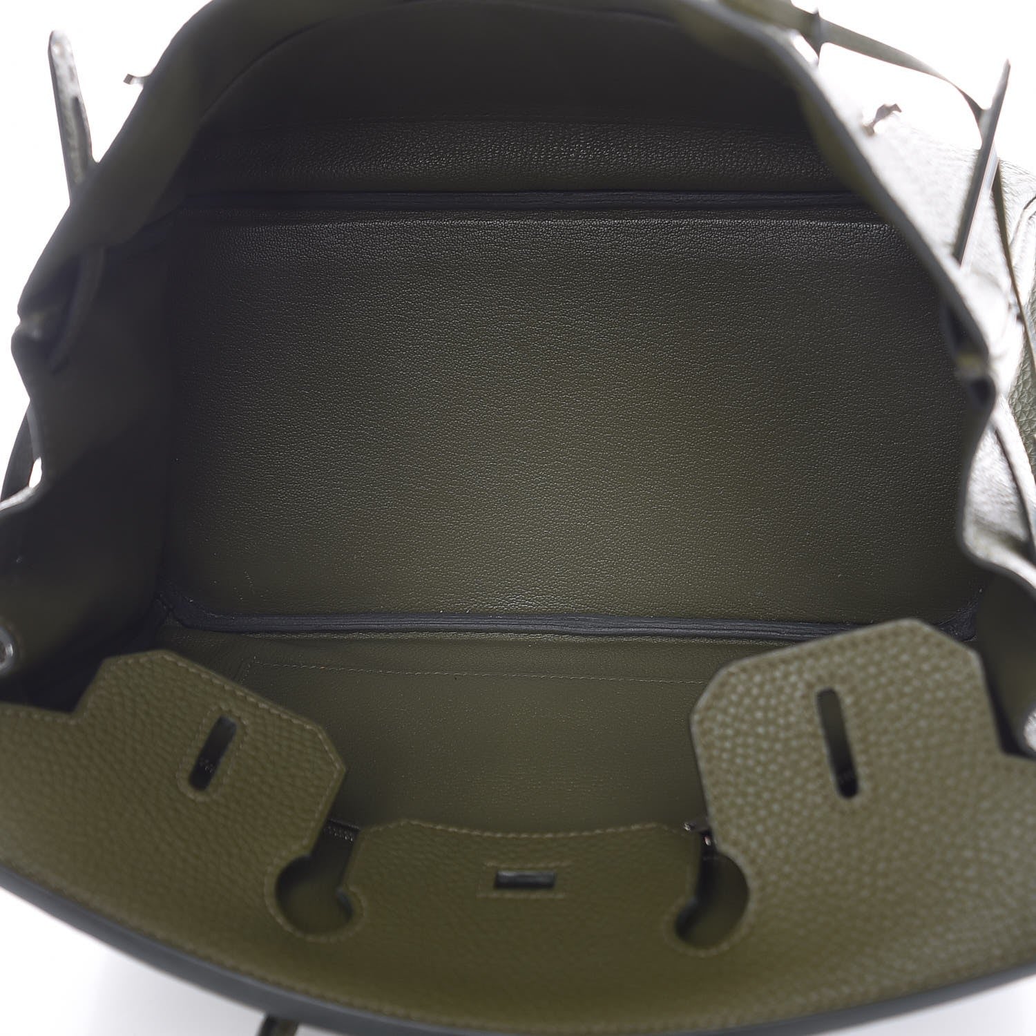 Hermes Togo Birkin 30 Vert Olive 7 of 31