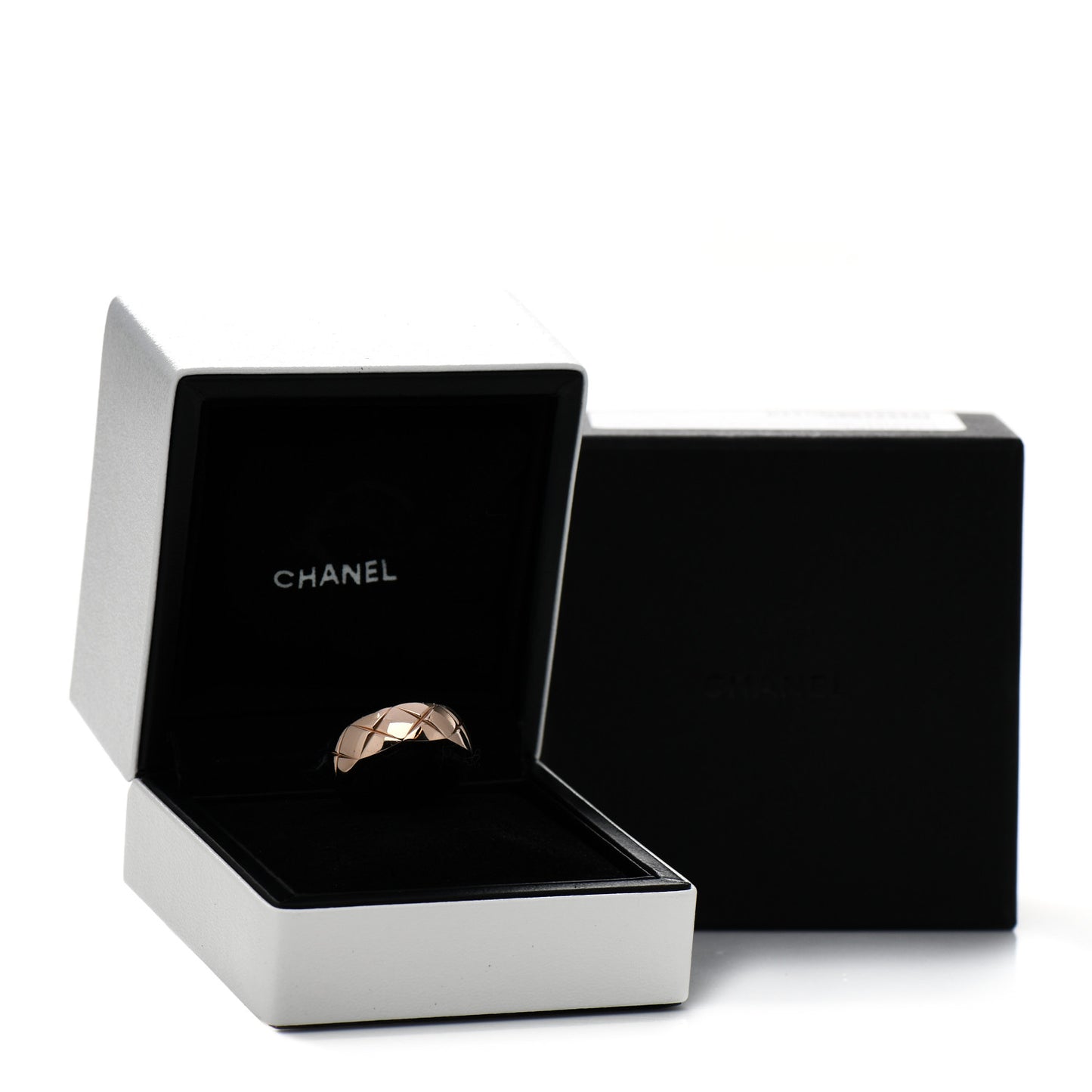 18K Beige Gold Small Coco Crush Ring 51 5.75
