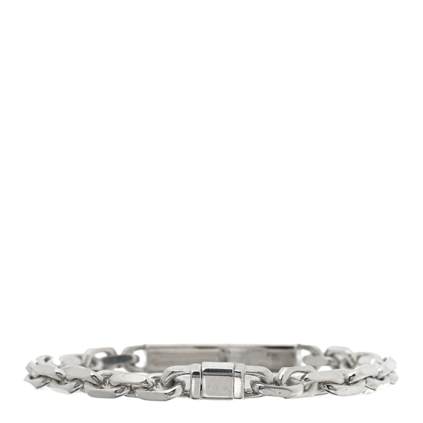Sterling Silver 1837 Makers ID Chain Bracelet