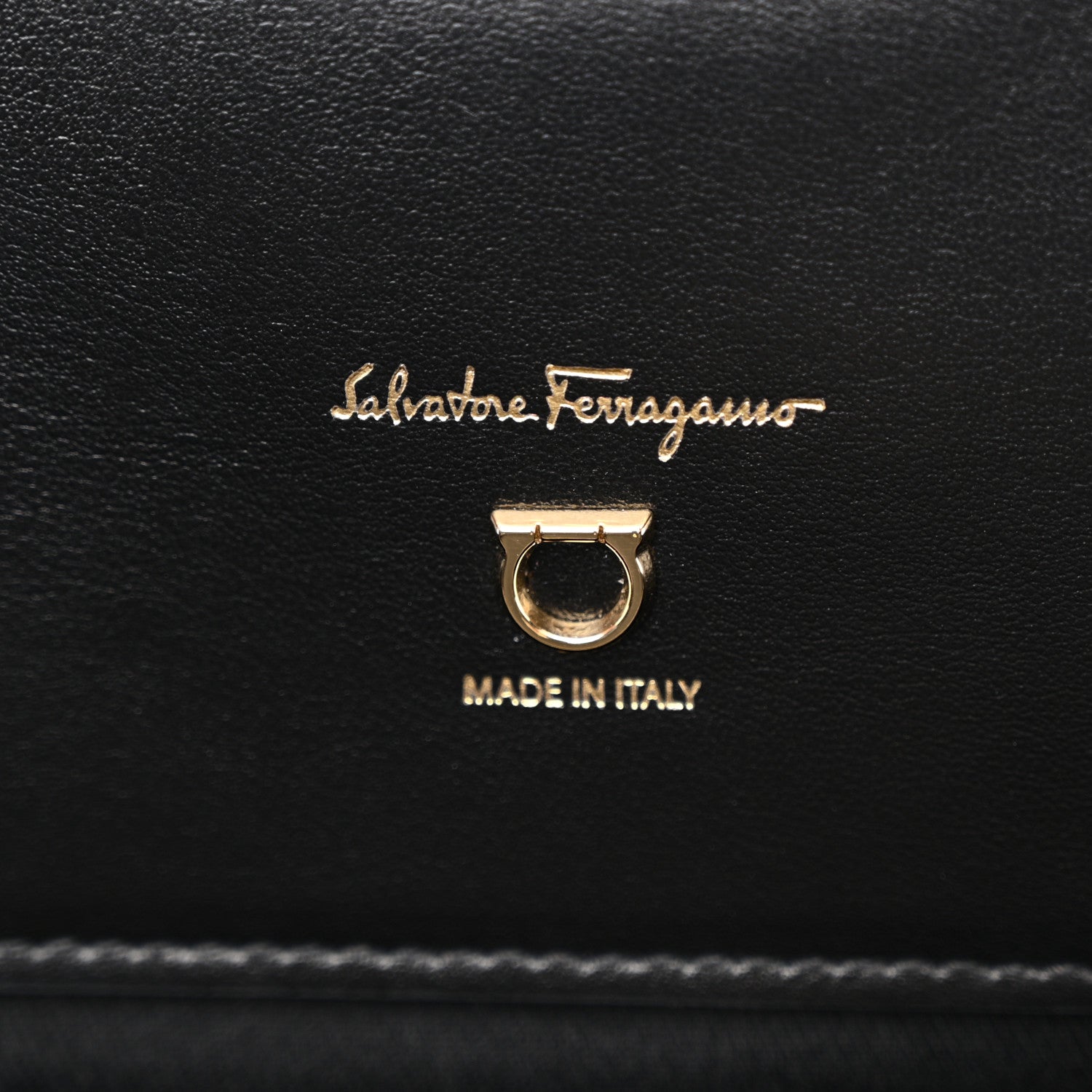 Salvatore Ferragamo Raffia Large Studio Bag Black White 6 of 10