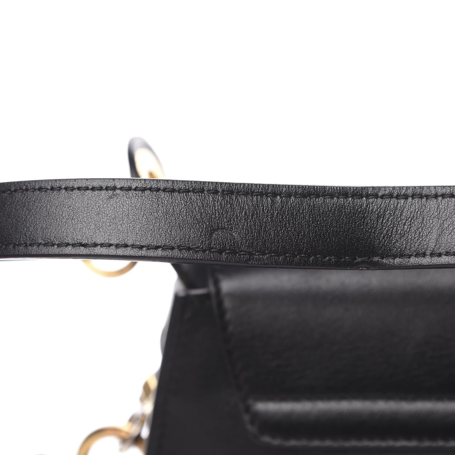 Chloe Grained Calfskin Large Tess Bag Black 17 of 18