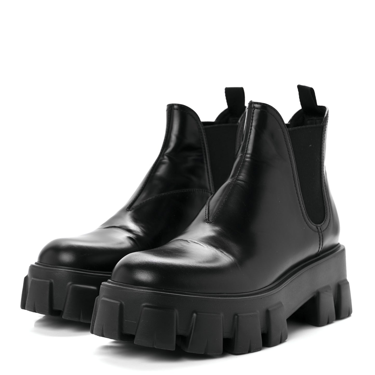 Spazzolato Rois Monolith Chelsea 55mm Ankle Boots 39.5 Black